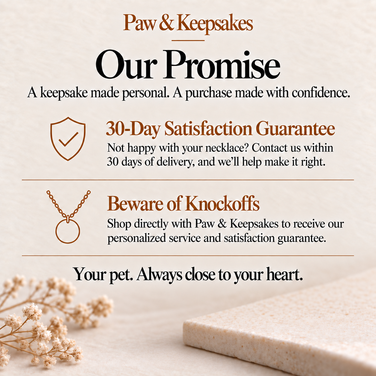 Personalized Pet Portrait Necklace