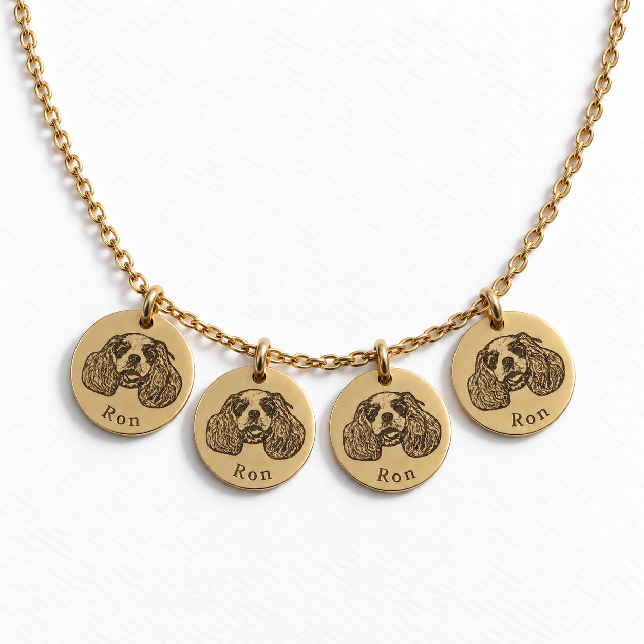 Personalized Pet Portrait Necklace