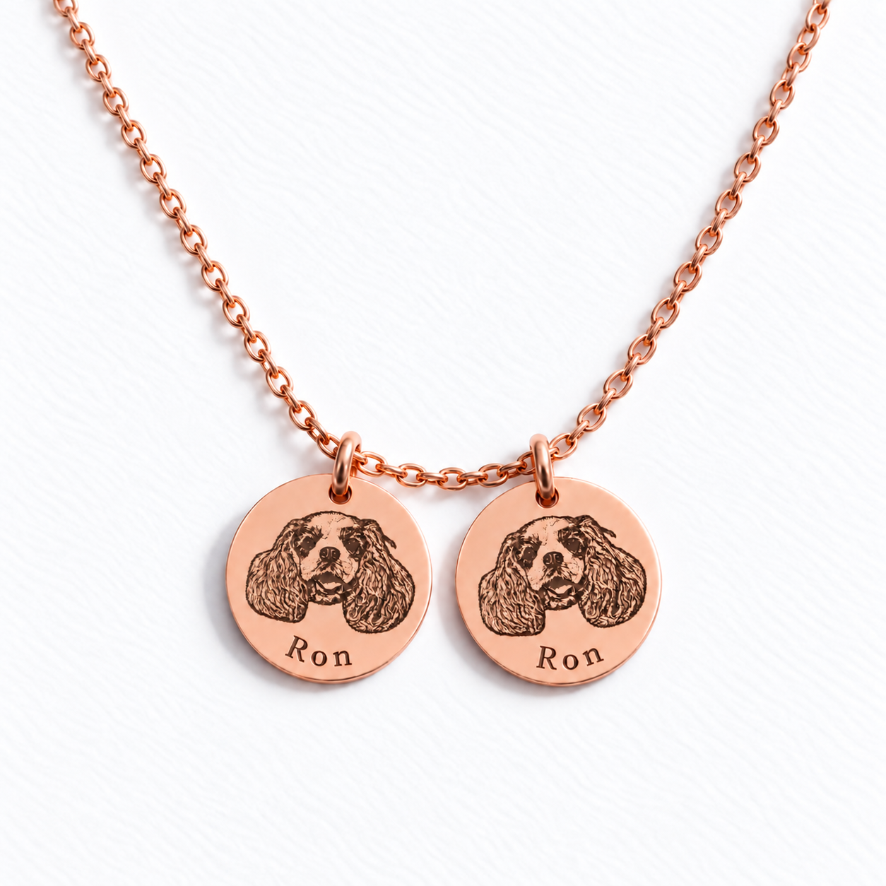 Personalized Pet Portrait Necklace