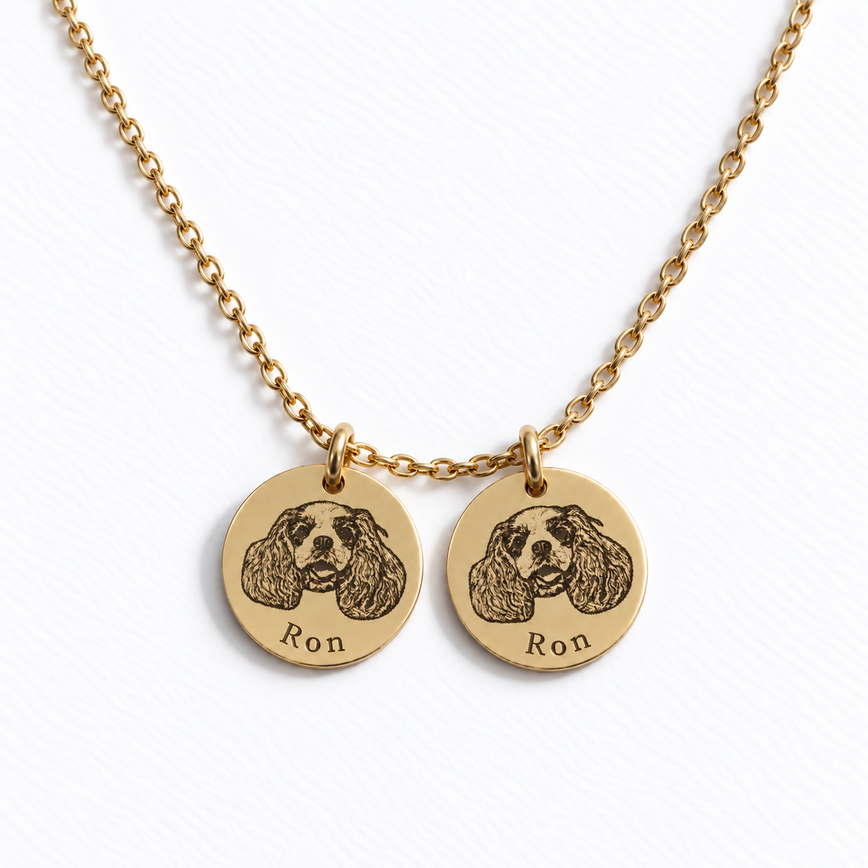 Personalized Pet Portrait Necklace